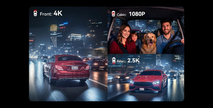 DriveForge Front Rear Dash Cam