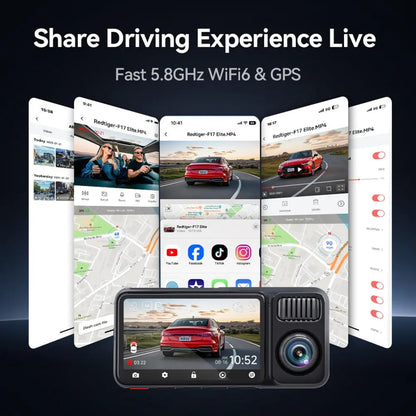 DriveForge Front Rear Dash Cam